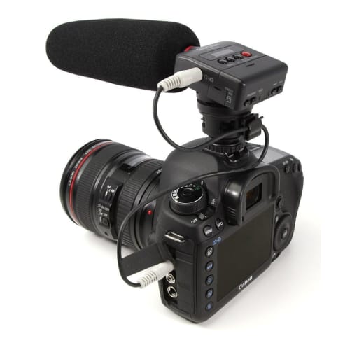 TASCAM DR-10SG Linear PCM Recorder for Cameras with Shotgun Microphone