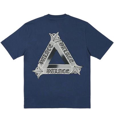 Футболка Tri-Og Темно-синяя, унисекс, синяя P26TS176