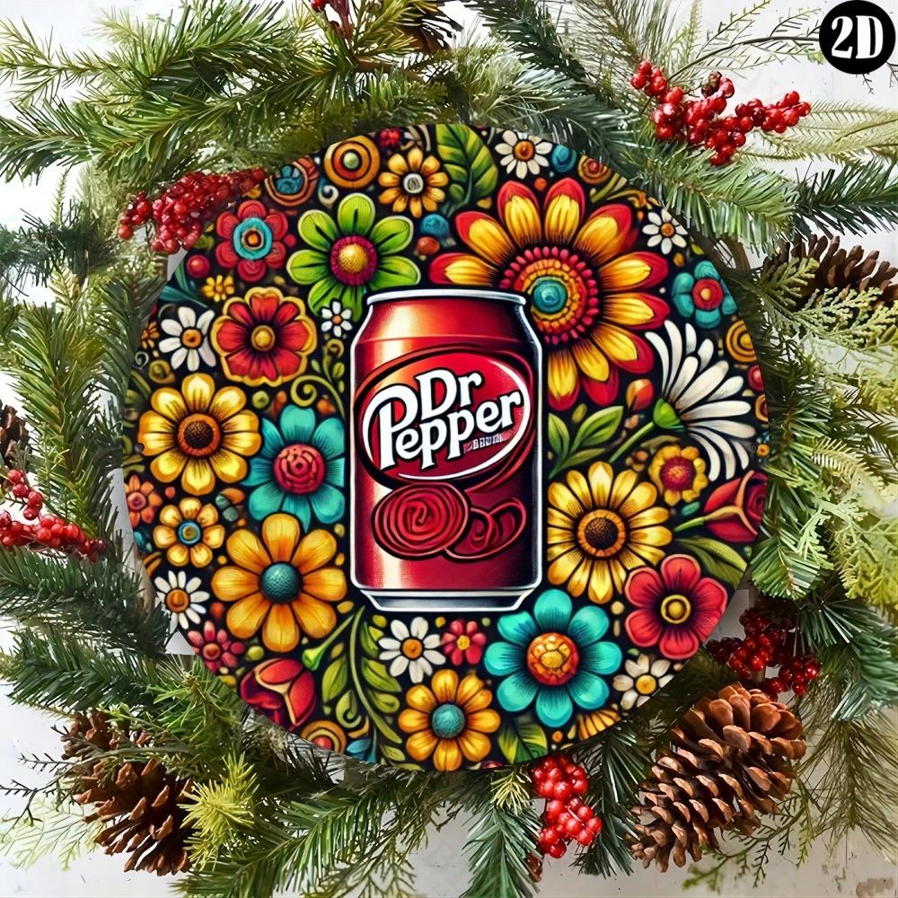Винтажная металлическая жестяная вывеска Dr Pepper Ретро Декор для кухни Паба Стены