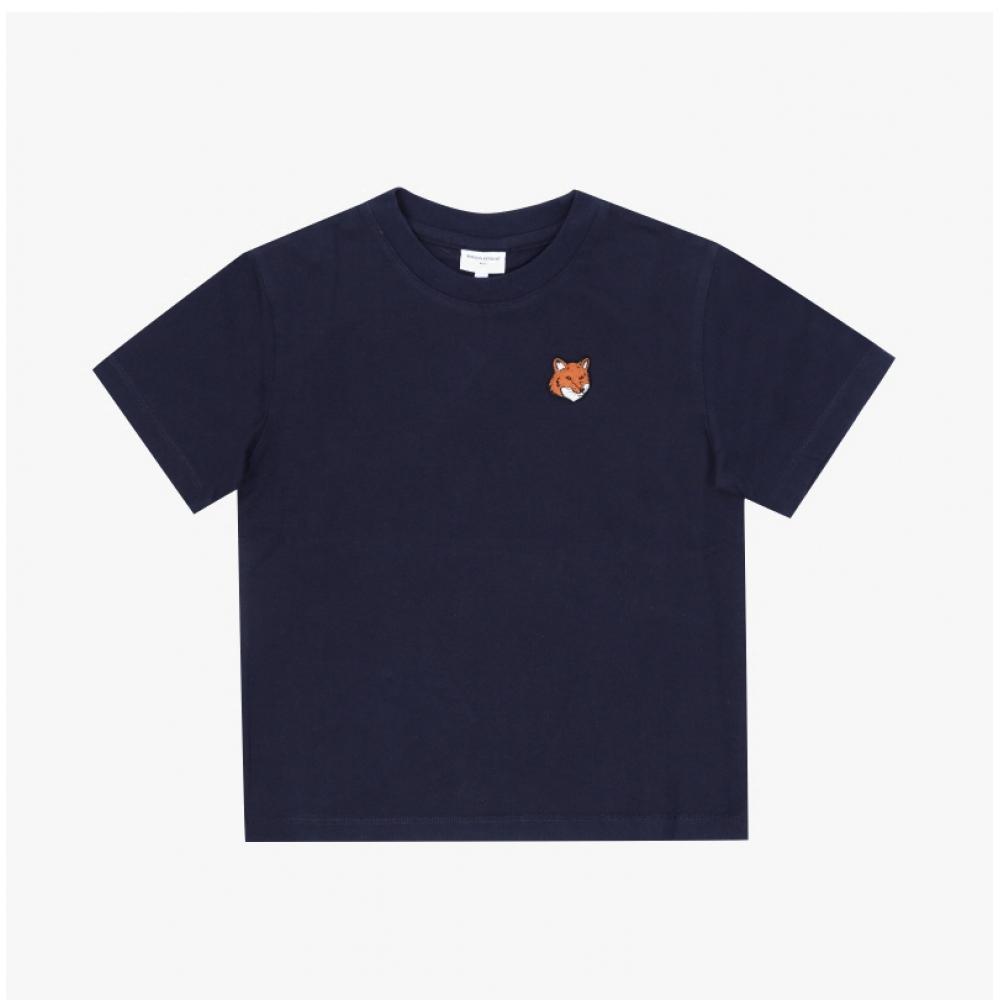 Maison KiTsune Детская футболка с нашивкой-лисой 0413