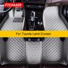 Car Floor Mats For Toyota Land Cruiser 100 200 300 Auto Carpets Foot Coche Accessorie