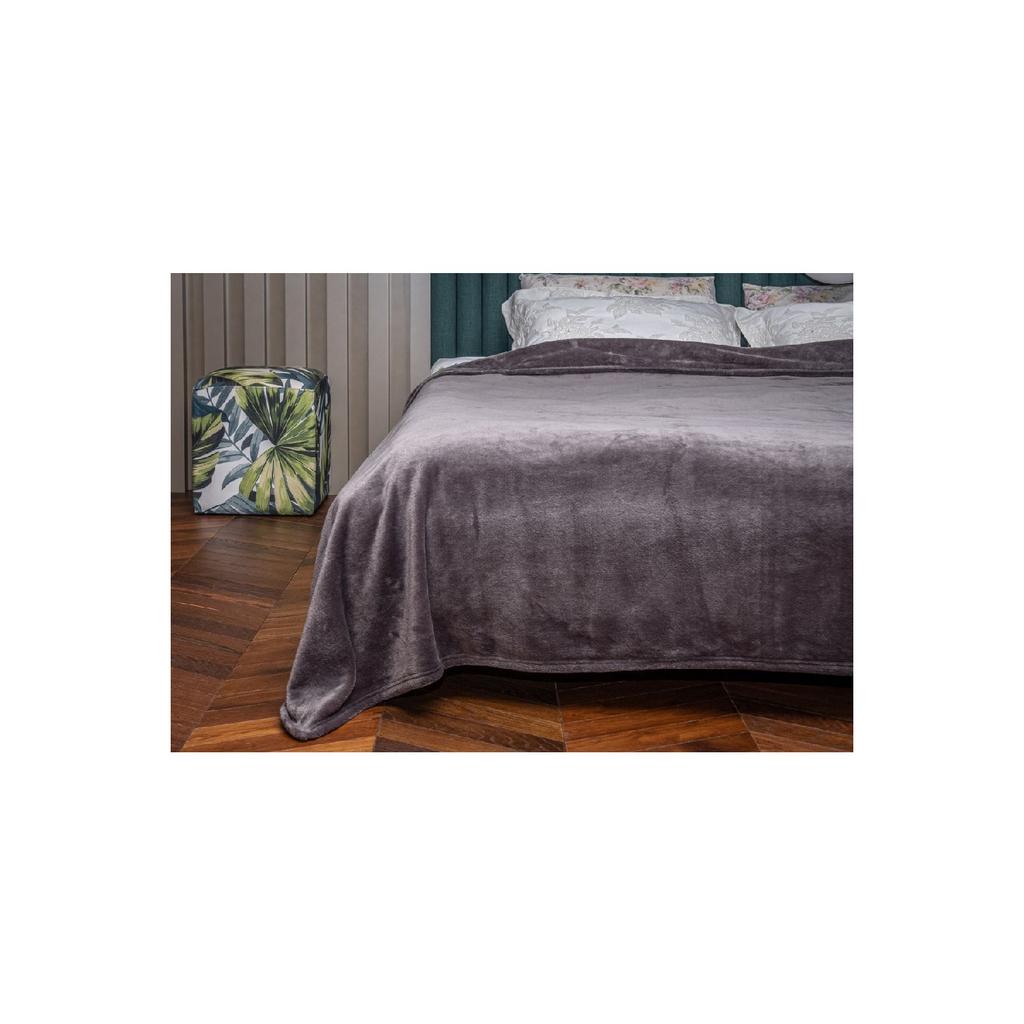 Двойное одеяло Wellsoft (черный) 200x220 см