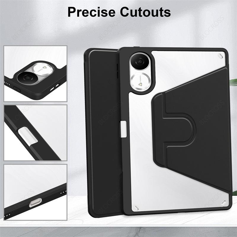 360° Rotation Protective Case for Redmi Pad 2 9.7 11 Pro 12.1 SE 11 10.6 8.7 MiPad 5 6 7 8 Pro 11 11.2 Auto Wake Up Sleep Cover