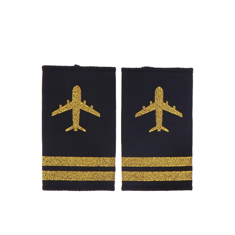 1 пара украшений для одежды погоны профессиональные погоны для пилотской формы ремесло плечевые знаки DIY декор для одежды аксессуары