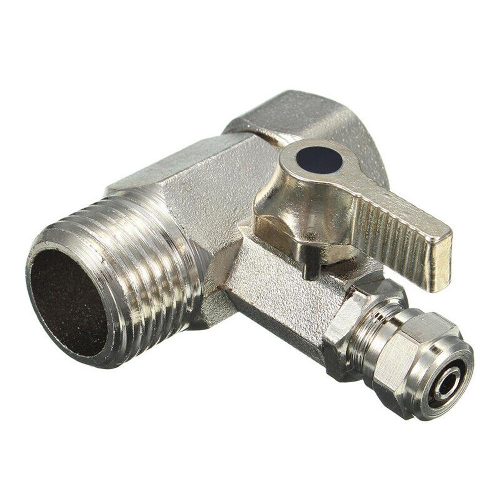 1/2" На 1/4'' С шаровым краном-отсекателем Тройник Вход для фильтра для воды Трехходовой шаровой кран Интегрированный переключатель Аксессуар для фильтра для воды