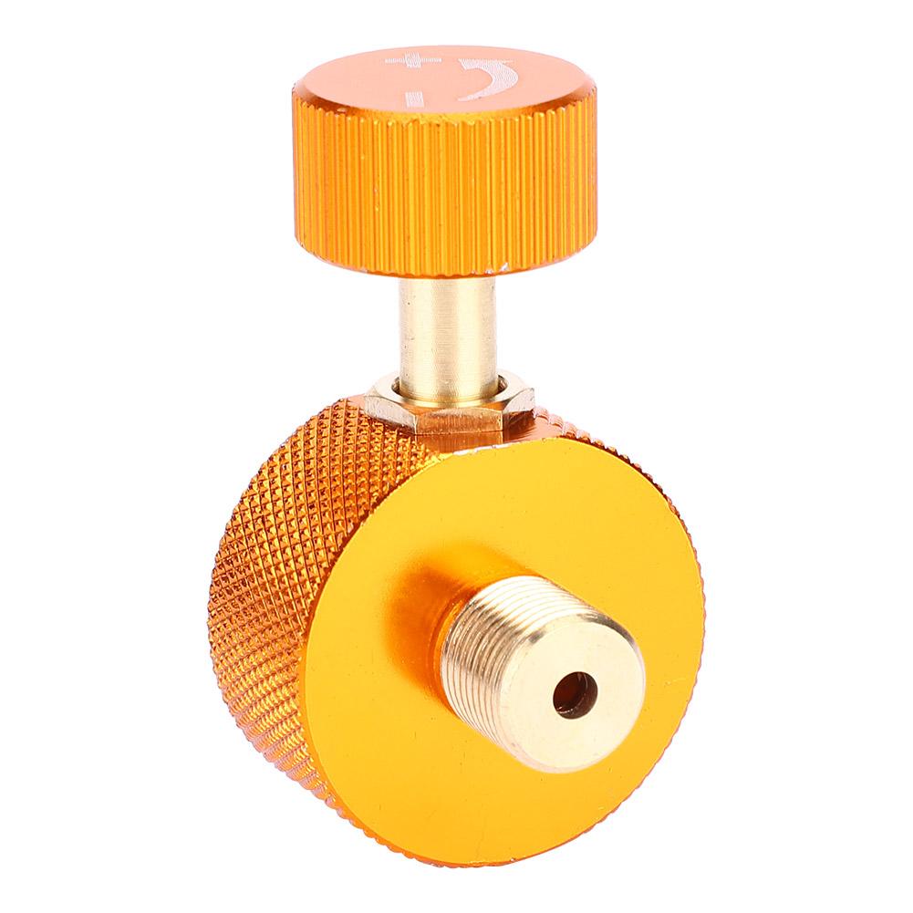 Gas Head Adapter, Metal Gas Adapter   Portable Copper Gas Cylinder Converter for Middle High Pressure Gas Converter