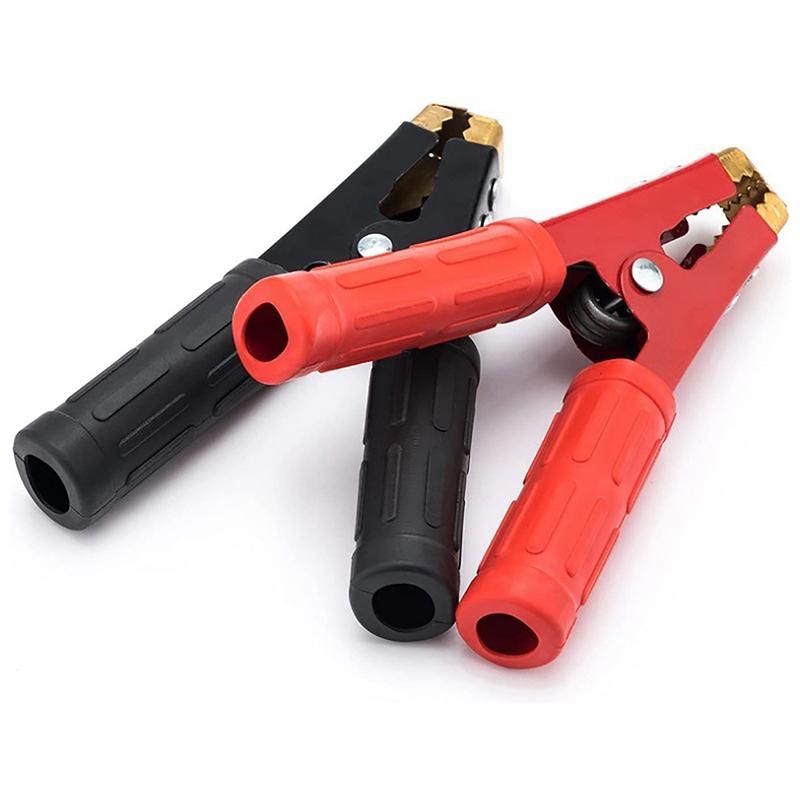 2Pcs 1000A Heavy Duty Copper Alligator Clips Terminal Test Electrical Battery Crocodile Clamp For Jumper Cables Boost