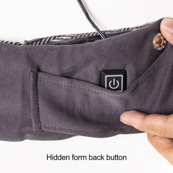 Электрический ободок с подогревом Yousheng, 3 температурных режима, грелка для шеи, облегчение боли, скованность, для мужчин и женщин, согревающий шарф с питанием от USB, шейный бандаж, грелка