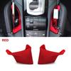 2PCS Car Center Console Seat Crevice Storage Box Bag Interior Decoration Accessories For Porsche Cayenne 958 92A MK2 2011 - 2018