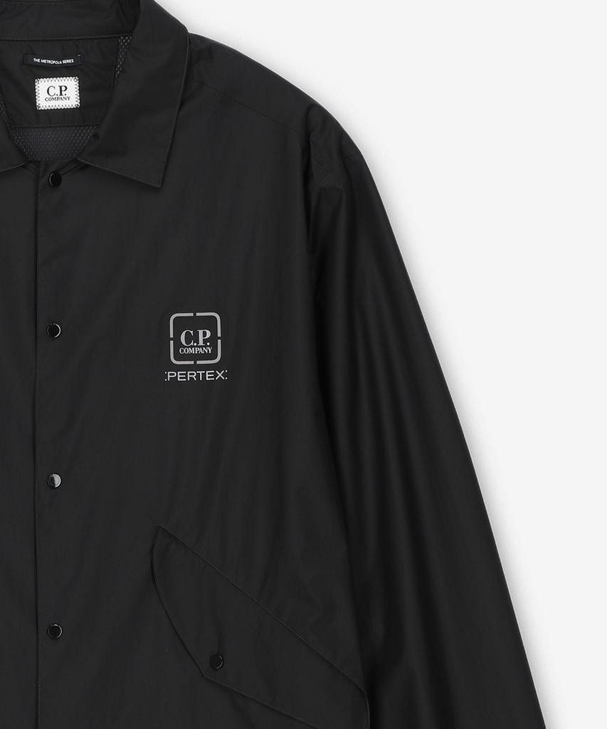 Куртка-рубашка CP Company Metropolis Pertex - Черный / 18Clos020A110033A999