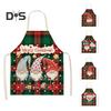Полиэстеровый нагрудник для приготовления пищи, маслостойкий, практичный, забавный, с мультяшным рисунком, для рождественской вечеринки