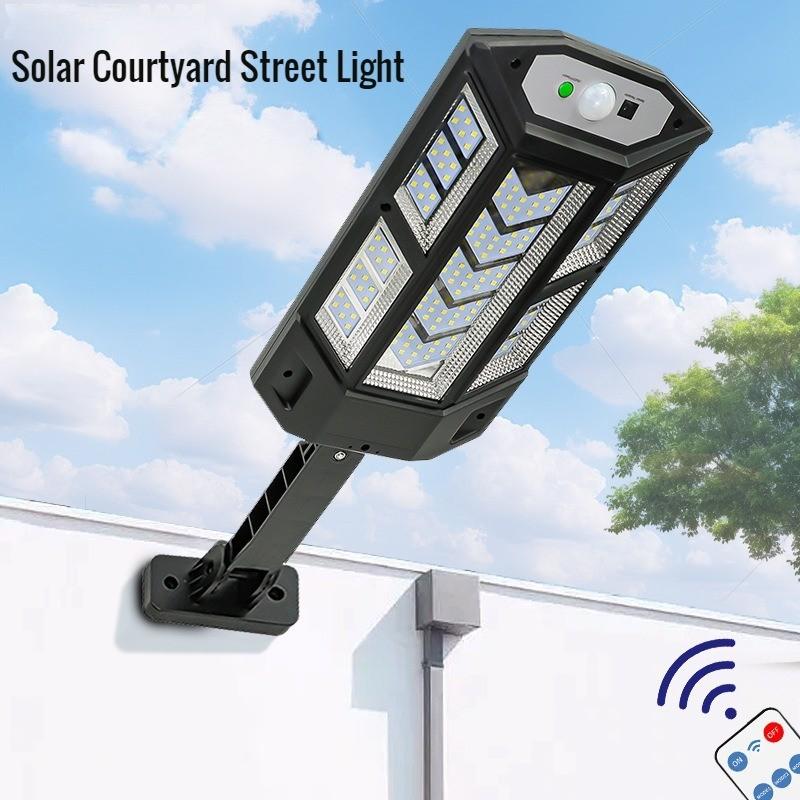 30W Outdoor LED Solar Street Lights Night Road Lighting Induction Wall Lights High Brightness Waterproof Courtyard Lamp