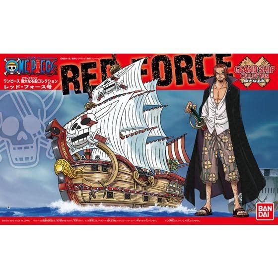 BANDAI SPIRITS One Piece Grand Ship Collection Red Force TV анимация ОДНА пластиковая модель (Из ЧАСТИ) Цветовая кодировка