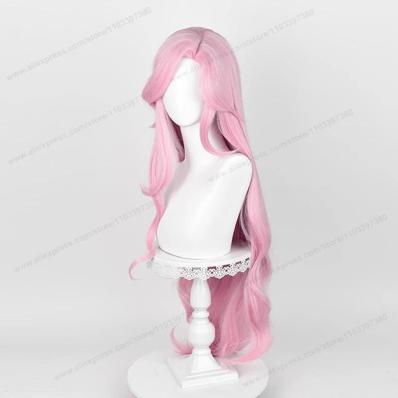 Fluttershy Cosplay Wig Synthetic Hair Unisex 100cm Long Curly Wave Pink Women Hairs Anime Heat Resistant Wigs