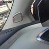 For Nissan Murano 2015-2017 2018     Matte Car Front Inner Door A Pillar Speaker Cover Trim Interior Accessories