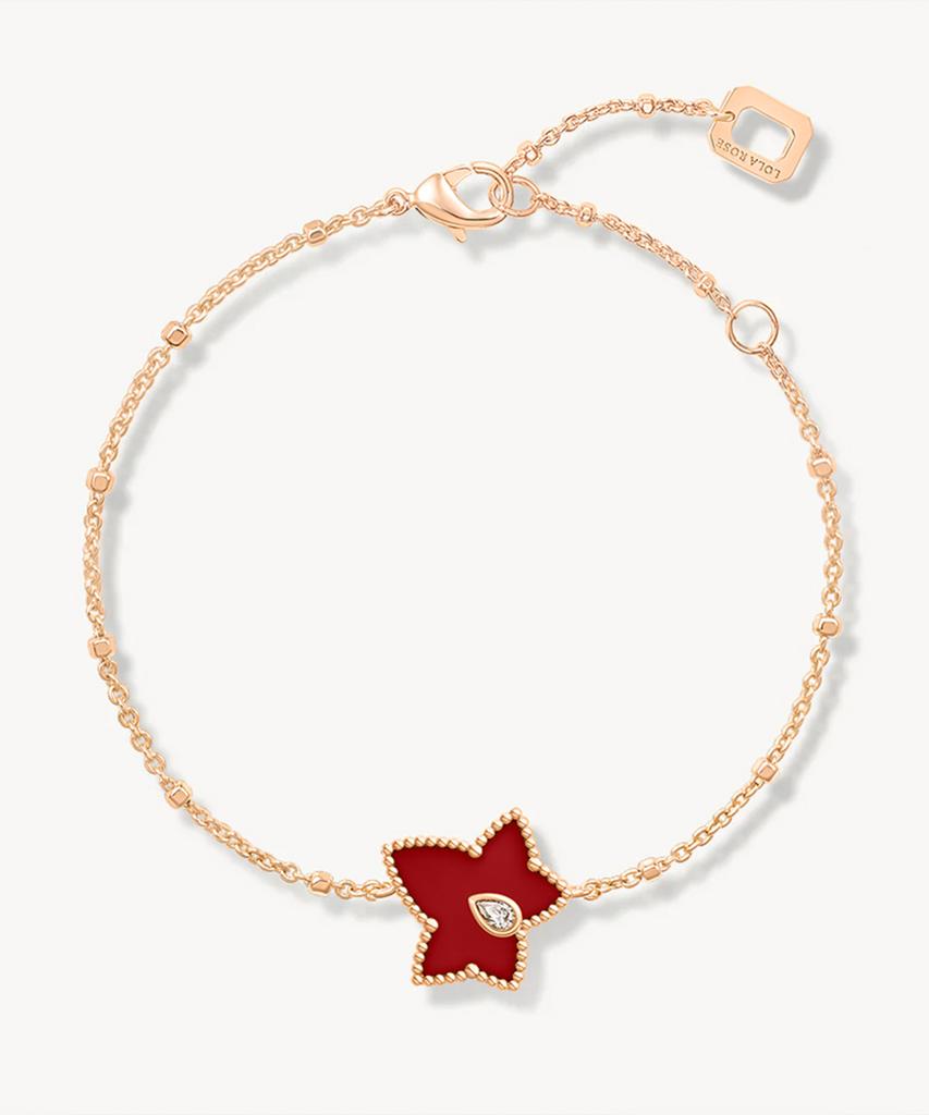 Lola Rose Ivy Carnelian Bead Pendant Women'S Bracelet