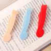 3Pcs Automatic Bookmark Clip Soft Silicone Book Clip Easy Page Marker Smart