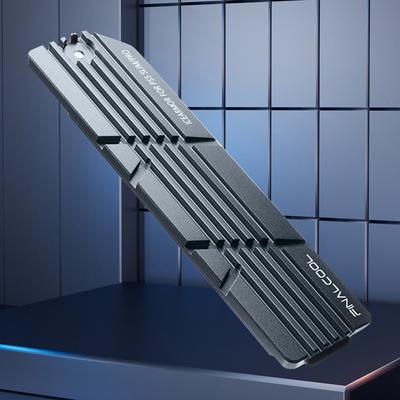 Для PS5 Slim радиатор для SSD с термопрокладками Комплект аксессуаров для охлаждения Монтажный комплект для охлаждения SSD для 2280 M.2 NVMe SSD