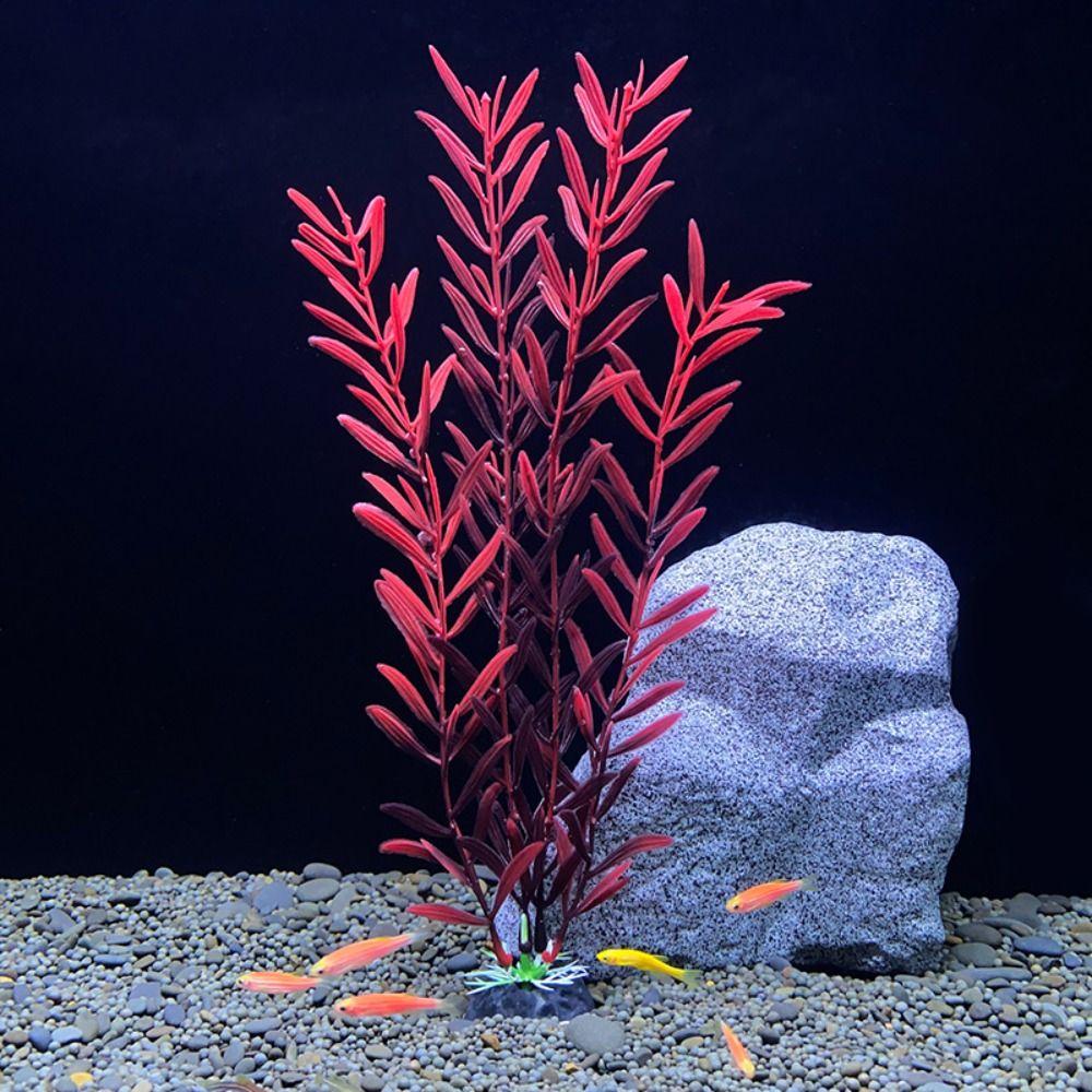 Plastic Micro Landscape Decoration 28CM Fish Tank Landscaping New Artificial Water Plant