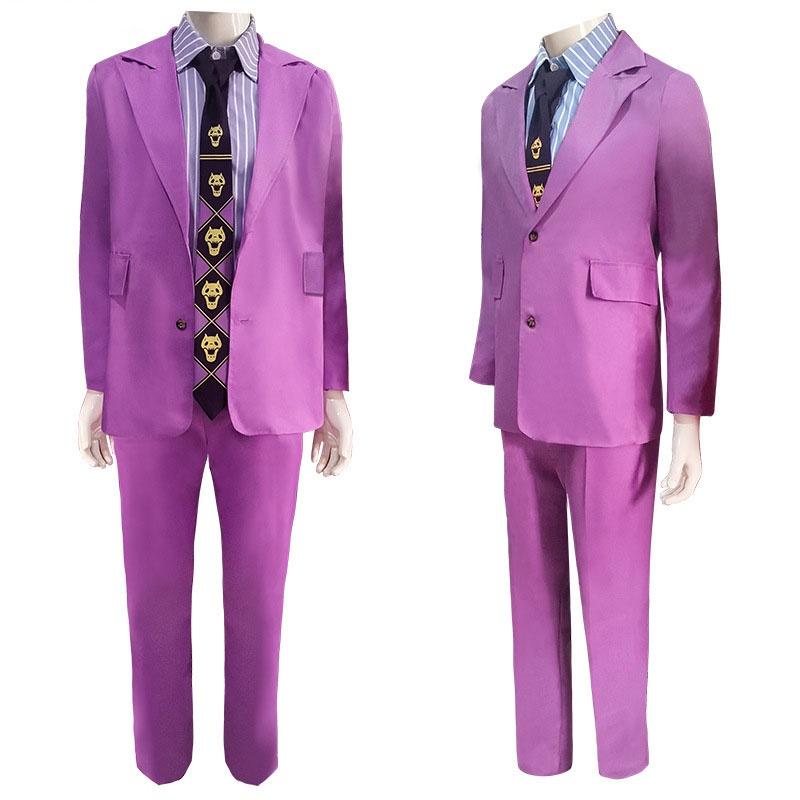Подробная Косплей Одежда JoJo's Bizarre Adventure Diamond Is Unbreakable Yoshikage Kira/kosaku Kawajiri