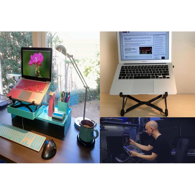 Складная портативная регулируемая подставка для ноутбука, держатель для ноутбука, кронштейн