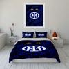 Inter Milan Logo Bedding Set Bedding set (1 duvet cover, 2 pillowcases, duvet not included)