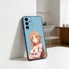 Чехол для телефона A-Asuna Anime K-Kirito Для Samsung S25, S24, S21, S22, S23, S30, Ultra, S20, Plus, Fe, Lite Черный корпус