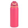 New Thermos Cup 24oz 32oz Insulated Cup Stainless Steel Space Kettle Water Bottle with Straw Vacuum Flasks for Car Outdoor Sport