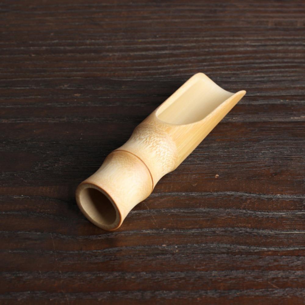 Bamboo High Temperature Resistance Practicality Retro Tea Spatula Teaspoon Tea Set Tea Shovel
