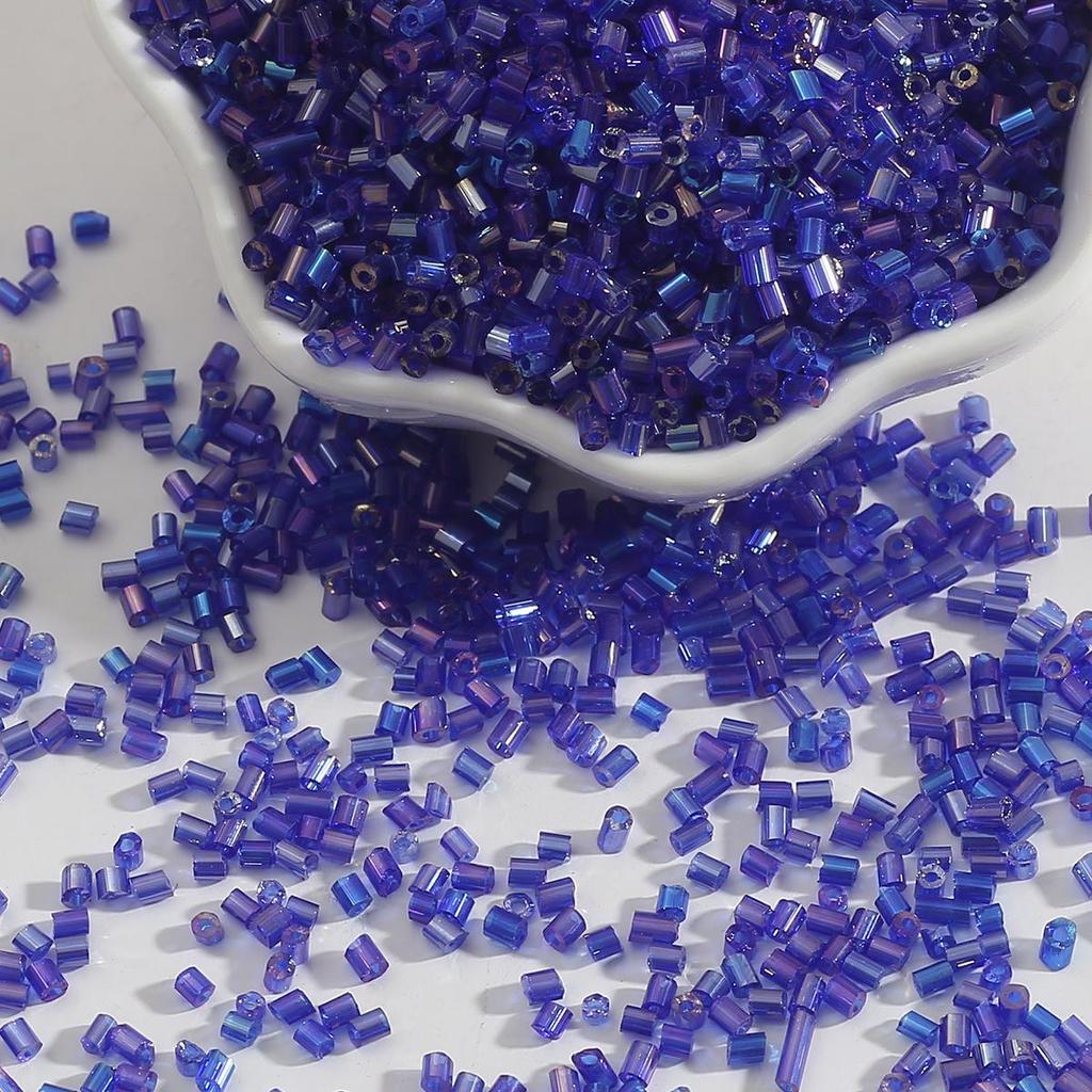 300/700 шт. Чешские цилиндрические стеклянные бисерные бусины-трубочки, европейский посевной бисер, свободные бусины для изготовления ювелирных изделий своими руками