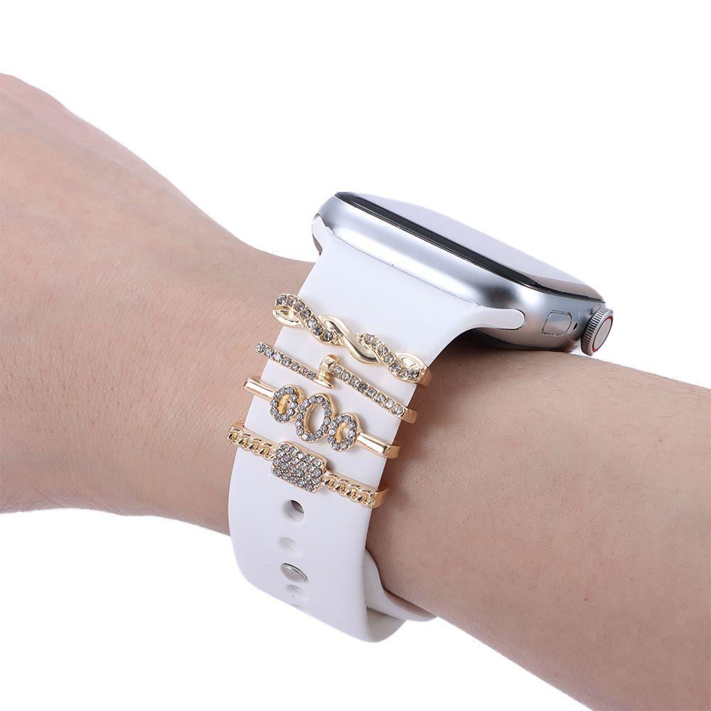 Metal Bracelet Nails Strap Accessories Decorative Ring Watch Band Ornament Wristbelt Charms