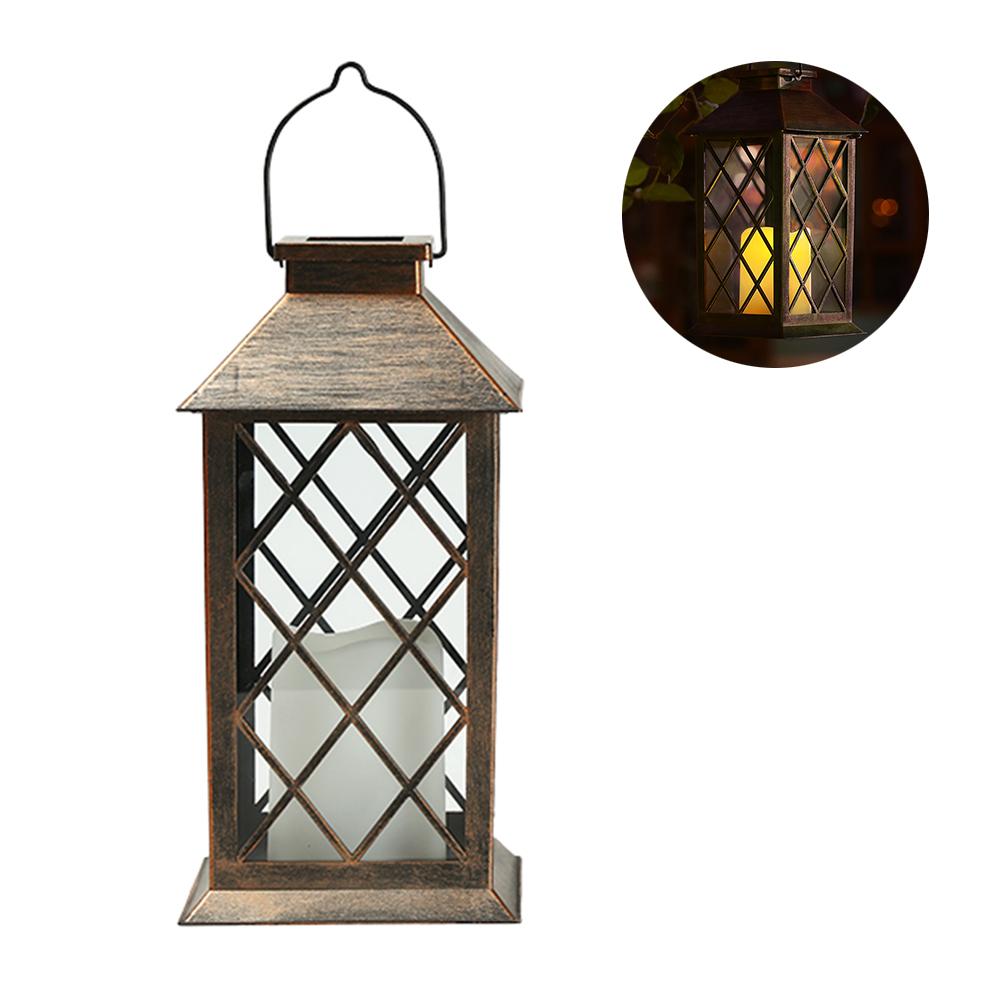 Светодиодная солнечная лампа-свеча, садовая беспламенная лампа, водонепроницаемые уличные садовые светильники, декоративные светильники