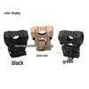 25mm Adjustable Helmet Flashlight Mount with Fishbone Slider Rail