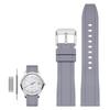 Высококачественный фторкаучуковый ремешок для часов Tissot Rado Rolex Tudor Jaeger серии, быстросъемный силиконовый ремешок для часов 20 мм