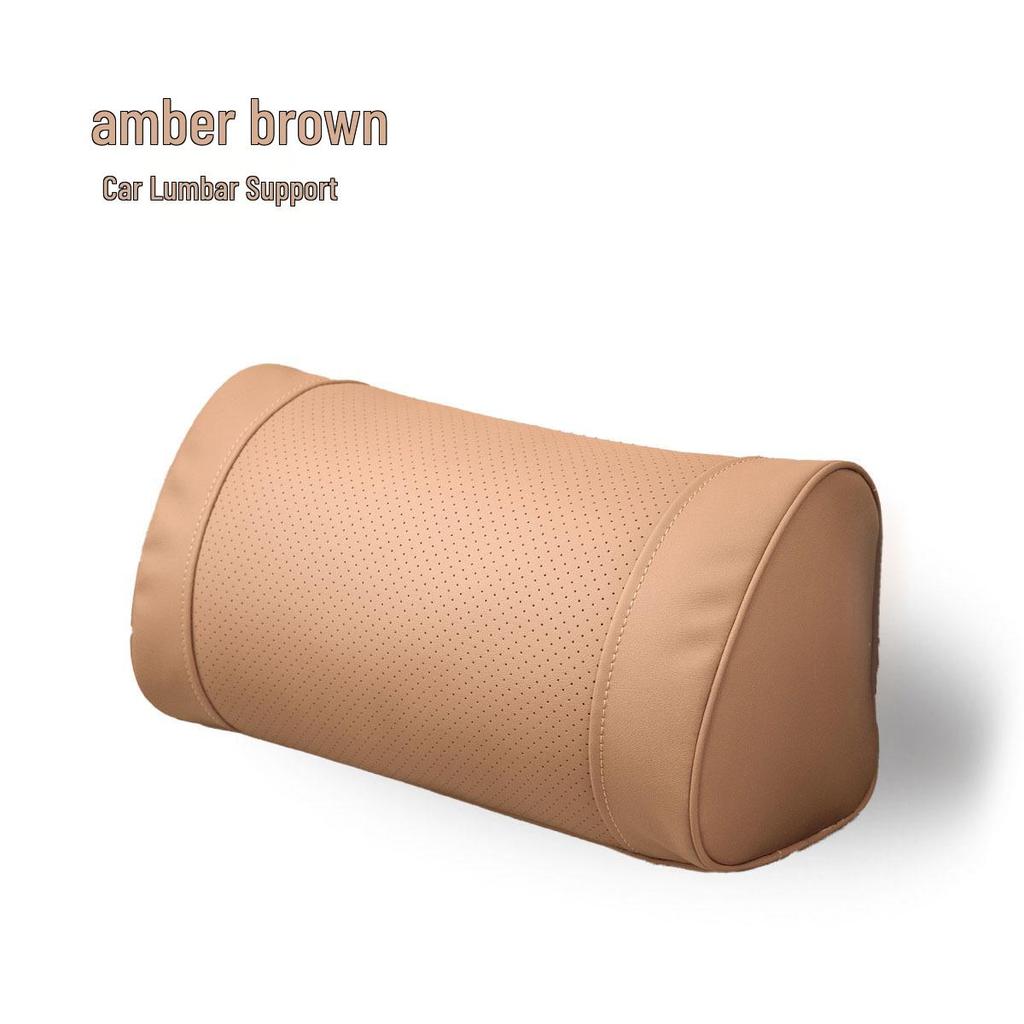 Универсальный комплект подголовника и поясничной поддержки для автомобиля на все четыре сезона - регулируемые подушки для шеи и спины.