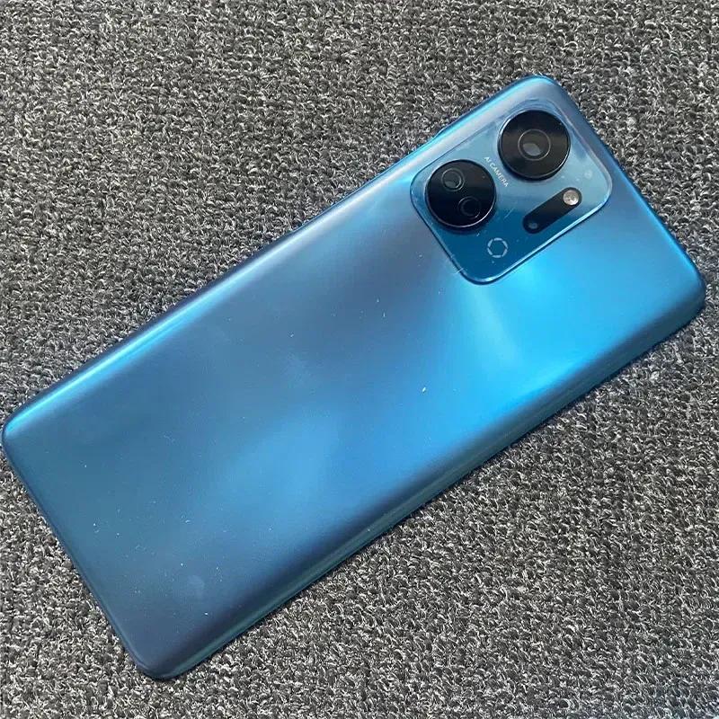 Для Honor X7A RKY-LX1 Полный корпус Средняя рамка+Задняя крышка аккумулятора Задняя часть С линзой камеры Запчасти для ремонта
