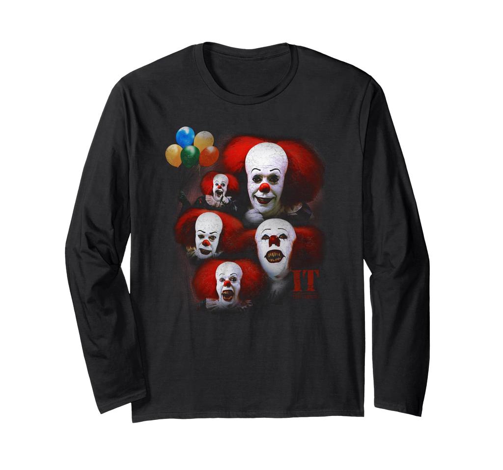 IT: ТВ-мини-сериал «Оно» Многогранная футболка с длинным рукавом