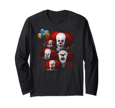 IT: ТВ-мини-сериал «Оно» Многогранная футболка с длинным рукавом