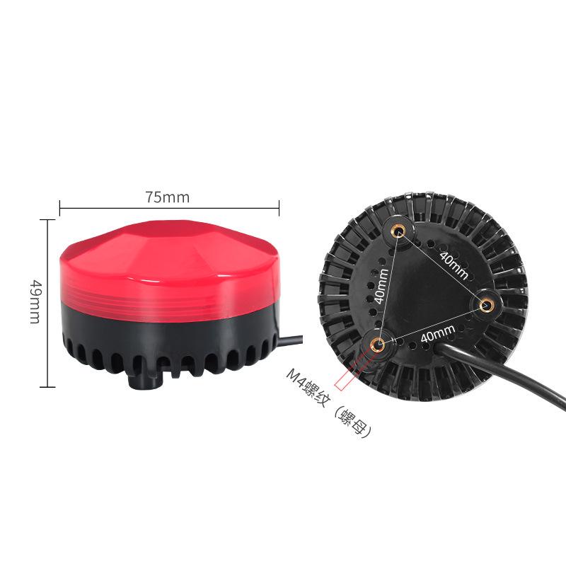 Предупреждающая сигнализация для вилочного погрузчика 12 В/24 В со звуком, светом и голосовым оповещателем RS-485