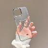 For Apple 17promax Epoxy for IPhone15plus Mobile Phone Case 14 Bow Transparent Light Luxury Women's New Model