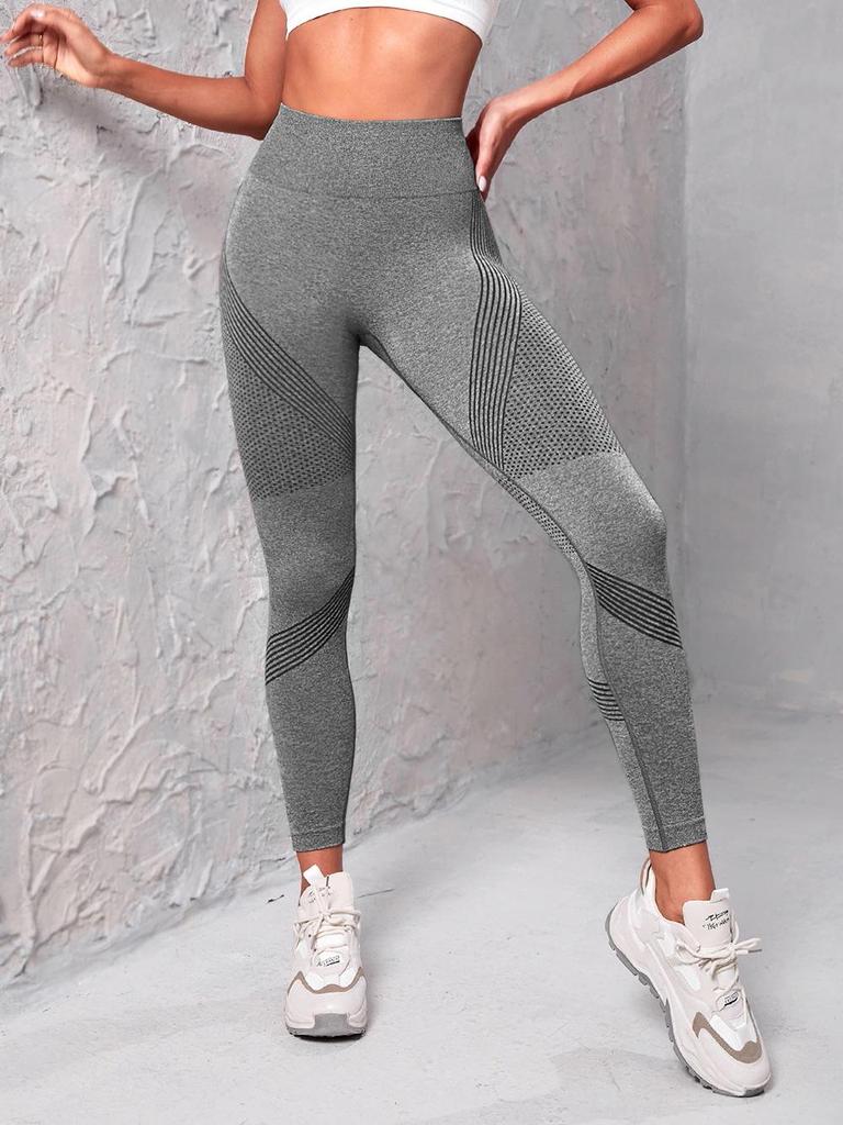 Top-Selling Seamless High-Waisted Yoga Pants with Tummy Control and Butt Lift.
