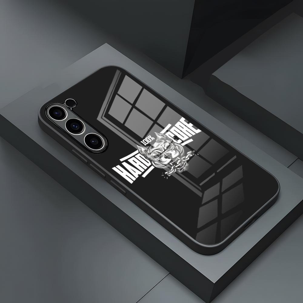 100 Hardcore Dog To The Bone Phone Case for S24 Ultra Samsung S23 Fe S22 S20 S21 Plus Galaxy A54 A34 A24 A53 Note 20 Glass Cover