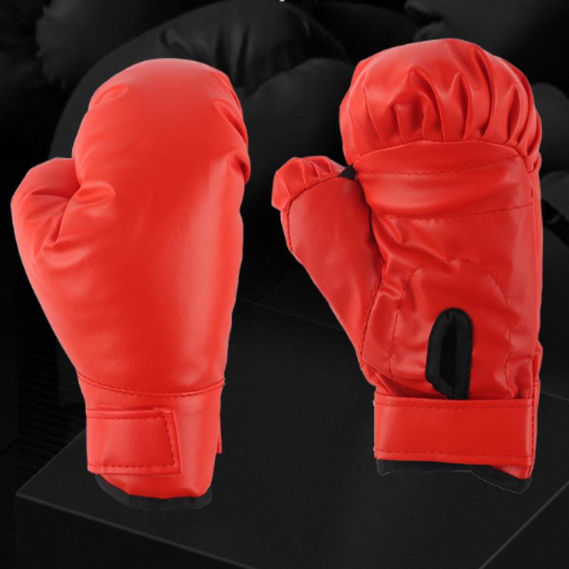 Pu Leather Karate Gloves Boxing Gloves Thickened Taekwondo Protector Pads Non Slip Kickboxing Gloves Ergonomic For Adults Kids
