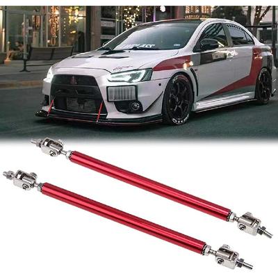 Универсальный передний бампер, разделитель губ, спойлер, опорная стойка для автомобиля Mitsubishi Lancer EVO Outlander 2000-2022