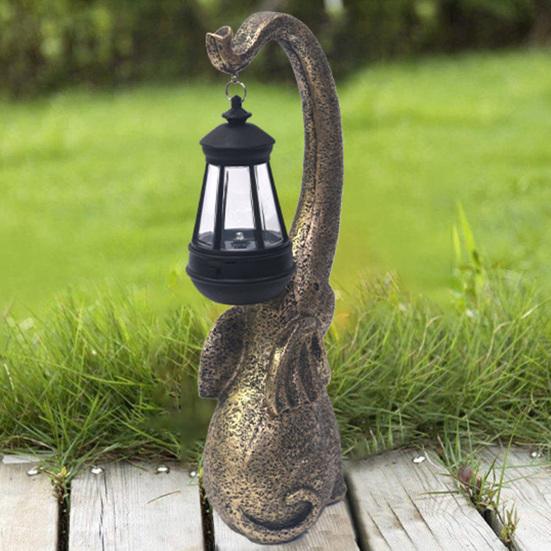Elephant Statue Solar Light All-Weather IP44 Waterproof Solar Lamp