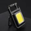 Portable Mini LED Flashlight Work Light Pocket Flashlight Key Chain Pocket Outdoor USB Mini Lamp Cob Work Light Camping Lantern