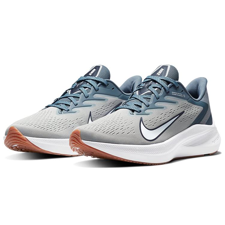 Nike Air Zoom Winflo 7 'Синий Серый Белый' CJ0291-008