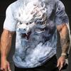 New Design Chinese Dragon 3D Printed Crew Neck Short Sleeve T-shirt For Men Casual Summer T-Shirt Vacation Resorts Tee Tops
