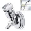 Universal Adjustable Hand Shower Holder Suction Cup Holder Full Plating Head Bathroom Bracket Stable Rotation Suction