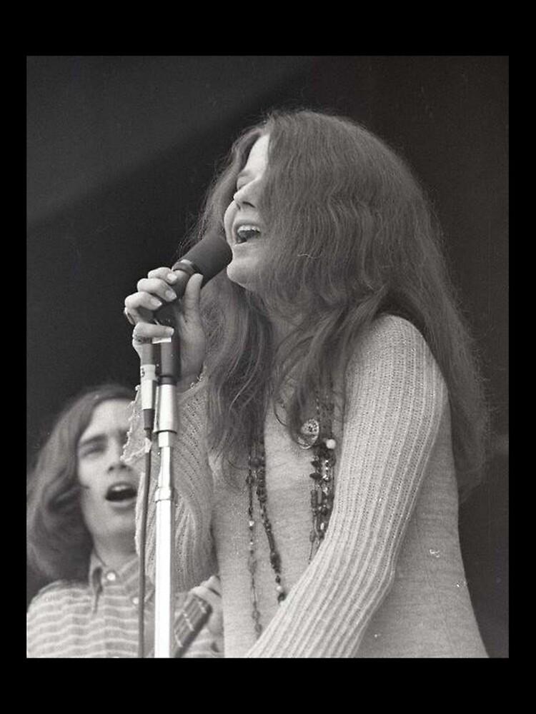 Janis Joplin Somebody Scream Oversized T-Shirt